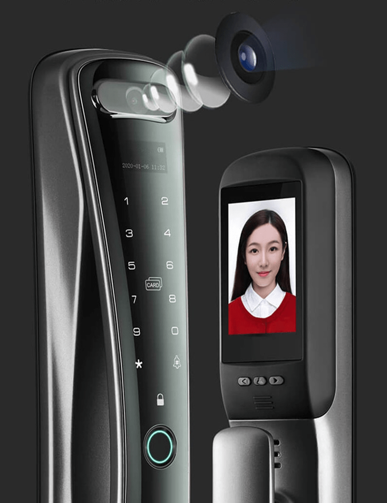 Fechadura Biométrica Digital Automatizada por WIFI com acesso remoto S889 Imagem 10