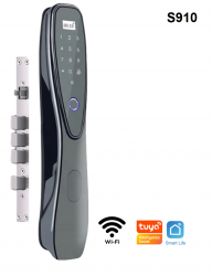 Fechadura Biométrica Digital Automatizada por WIFI com acesso remoto S910